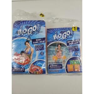 H2O Go Inflatable Swim Arms and Baby Seat NEW Beach Pool Swim Summer